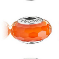 Pandora Orange Fascinating Glass Charm